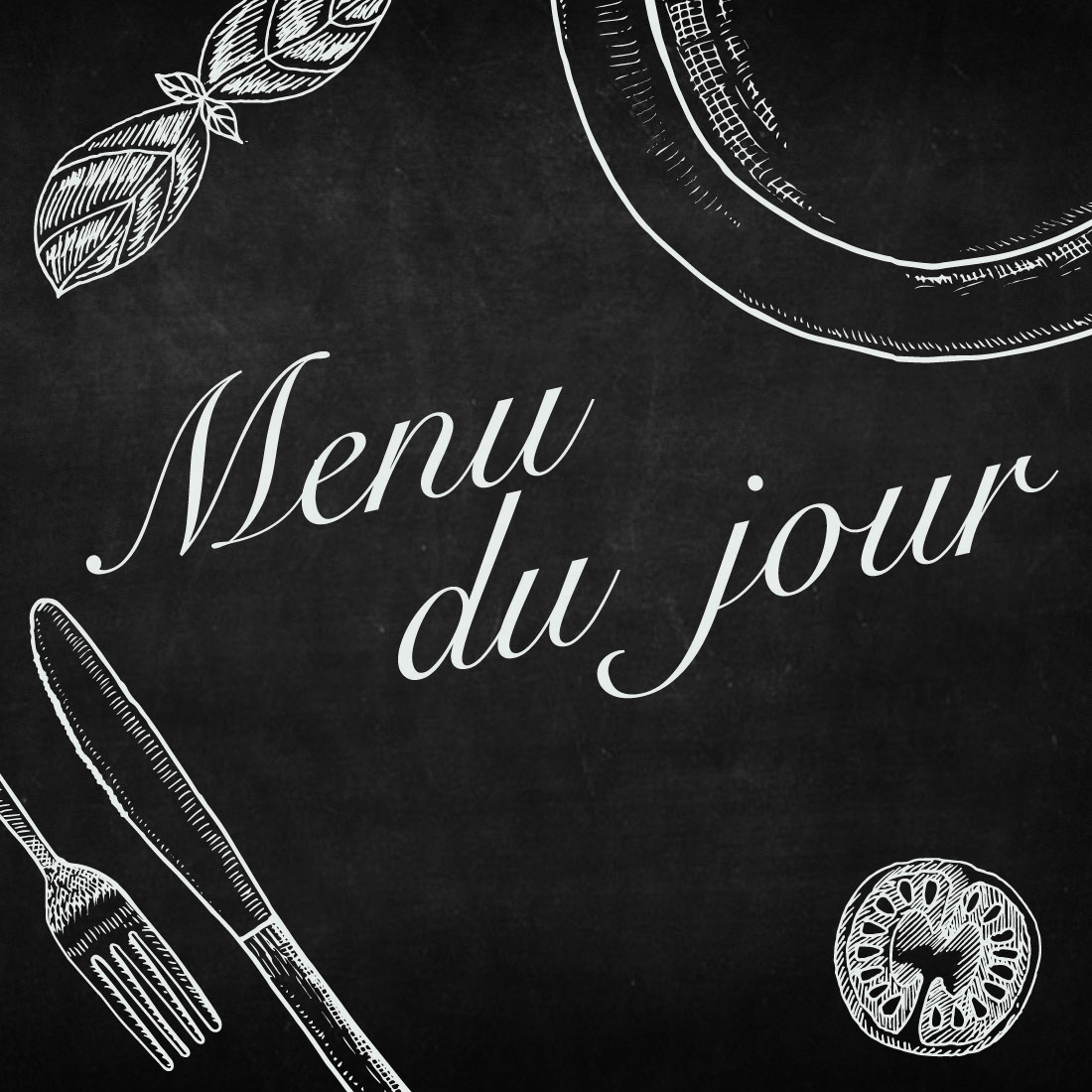 menu du jour